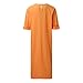 YOUYING Kaftan Thobe Mens Short Sleeve V-Neck Linen Robe Big and Tall Muslim Robe Casual Loose Lightweight Long Sleeping Gown