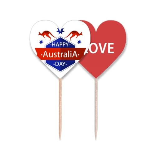 Cure-dents drapeau Australie pour apéritif propre - 2