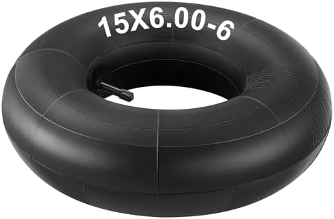 LotFancy 15x6.00-6 Inner Tube for Lawn Mower, Snow Blower, Riding...