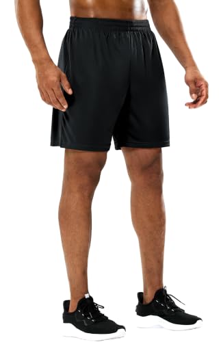 MIER Men's Pocketless Athletic Shorts