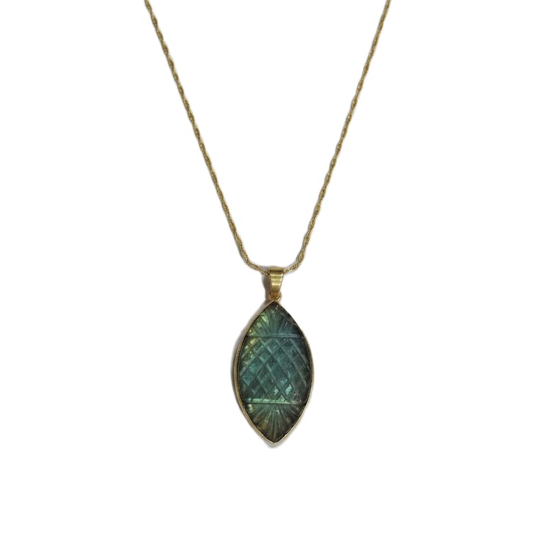 Pendentif en quartz arc-en-ciel, le cadeau idéal avec chaîne 18"