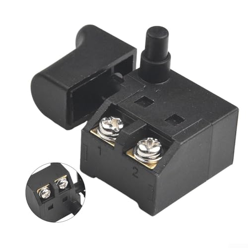 Interruttore di tipo a blocco o auto riposo, interruttore a pulsante per trapano elettrico pialla (blocco)