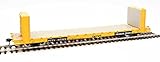 Walthers Mainline 910-5850 HO Scale 60' Pullman-Standard Bulkhead Flatcar (48' IL) - Ready to Run - PTTX #92332