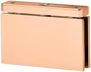 Brixwell H-PIVGTC-ACP Prestige Series Top Or Bottom Mount Shower Door Hinge Glass to Curb Mount Antique Copper