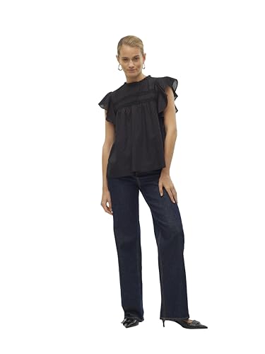 VERO MODA Vmtrine SL Lace Top WVN Femme - vue 7