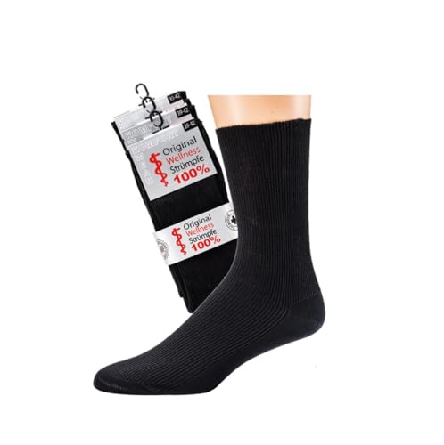 Leo Design 6 X Classic 100% Pure Cotton Dress Socks, Men & Women, No Rubber, every day