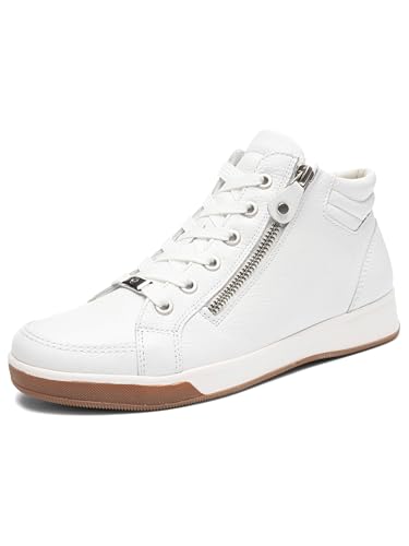 Image of ARA Shoes Mid 12-44499 Women's Trainers, White, 5 Women