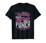 Camiseta de boxeo. Pasas tu tiempo en el entrenamiento de boxeo gimnasio, combate, acondicionando con tu entrenador para tu próxima lucha. Perforas las bolsas pesadas y las bolsas de velocidad con tus guantes de boxeo y envolturas esperando que un día te conviertas en un campeón.