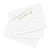 Bliss Collections Gold Share A Memory Cards - Perfect for: Funeral, Celebration of Life, Memorial, Retirement, Going Away Party, Birthday, Graduation, Wedding, 50 Pack of 4x6 Cards