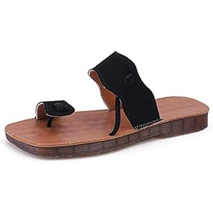 Soft House Flip Flop voor binnen, draag een woord in de gesp, platte casual slippers, lichtgewicht douchesleden Comfortabele flip-flops,Black,37