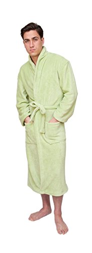 Wrapped In A Cloud Men’s Plush Spa Robe
