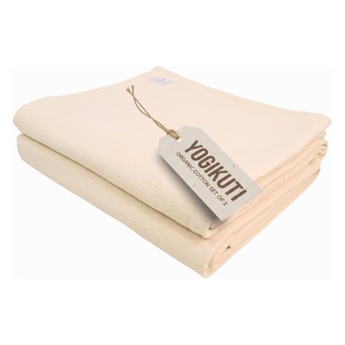Yogikuti Iyengar Cotton Yoga Blanket Set of Two