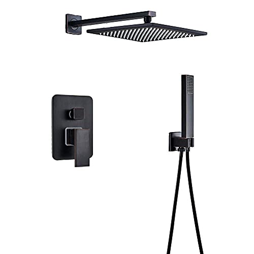 Système de douche ensemble en bronze noir pour moderniser votre salle de bain