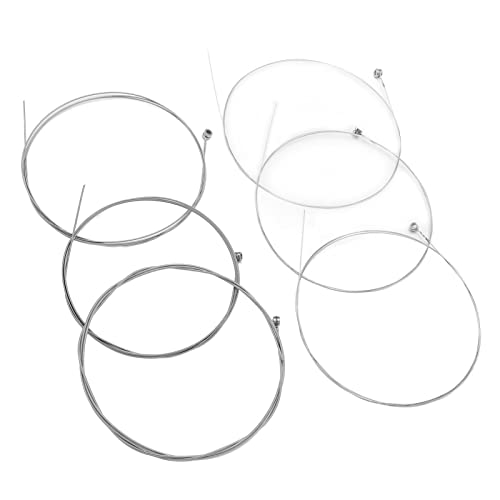 Cordes de guitare électrique, 6 pièces finition brillante Cordes de guitare en acier nickelé pour basse pour apprenants - Les Beatles, Paul McCartney, John Lennon, RIngo Starr, George Harrison Cordes de guitare électrique, 6 pièces finition brillante Cordes de guitare en acier nickelé pour basse pour apprenants – Image 3