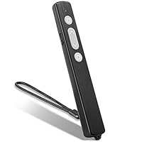 Präsentations Clicker Zeiger mit Trageband, 100M Kabelloser Presenter Pointer für Präsentationen, 2,4GHz USB Powerpoint Präsentation Wireless Present Fernbedienung für Windows Mac