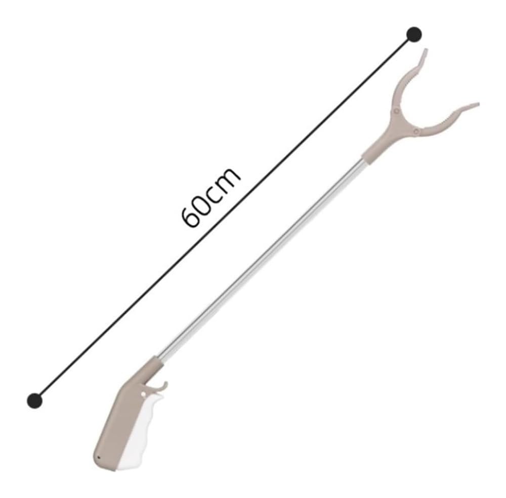 Raccogli Oggetti, Pinza Prensile in Alluminio, Braccio esteso Multifunzionale, per Raccoglitore di rifiuti(60cm)