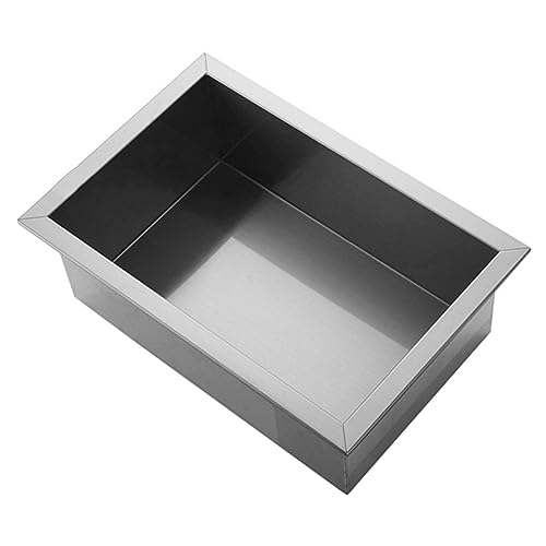 Duschablage aus Edelstahl, wasserdicht, zur Wandmontage; Einbau-Duschablage: Duschablage aus Edelstahl, ideal für Wohnzimmer, Schlafzimmer, Badezimmer, Nasszelle, wasserdichte Aufbewahrung f