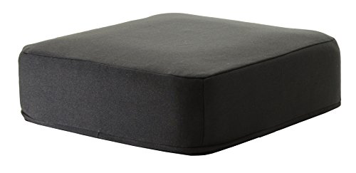 セルタン クッション ダリアンブラック カバーが洗える SWEETS 四角型 低反発シート 日本製 A366t-564BK