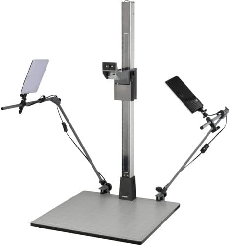 Impact Pro Copy Stand with Dual LED Panel Light Kit