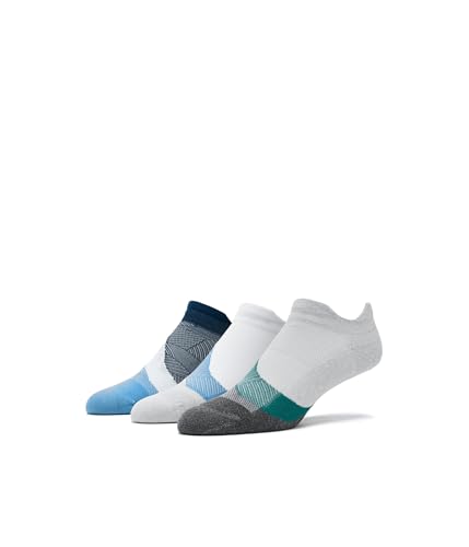 Image of Feetures Elite Light Cushion No Show Tab Sock Wave