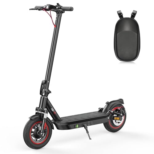 i10 Elektroroller 500W, E Scooter Erwachsene mit App, 20 km/h, 40–45 km Reichweite, 36V 15Ah Akku, Faltbar, Scheibenbremse, LED Display, Tempomat, IP54, E-Scooter