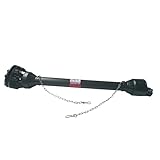 PTO Shaft Compatible with 5ft cutters and 6ft cutters shear bolt Compatible with Medium/Heavy Duty Series 4 Pto Shaft Minimum Working Length Is 42.5' Maximum Working Length Is 56.5'