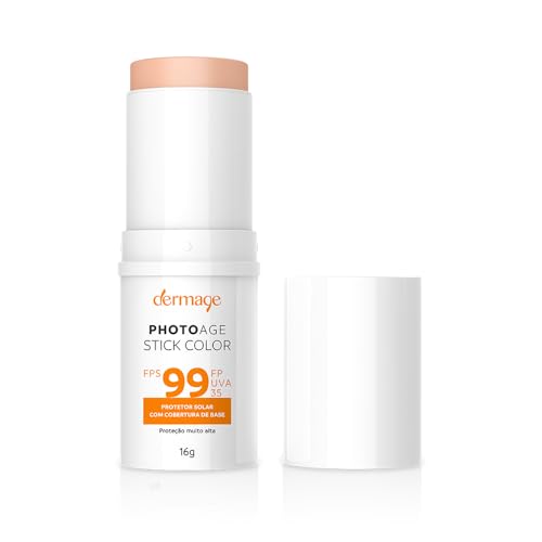 Photoage Stick, Filtro Solar com Cor em Bastão, FPS99 e FPUVA35, Proteção UVA e UVB, Fórmu... Photoage Stick, Filtro Solar com Cor em Bastão, FPS99 e FPUVA35, Proteção UVA e UVB, Fórmu...