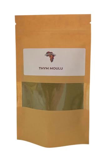 Timo macinato – 50g – Erba aromatica 100% naturale – Per cucina, tisane e benessere respiratorio – Senza additivi – Busta richiudibile