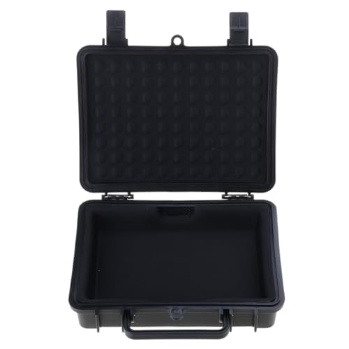 PURPLELILY Funda para discos duros de 3.5 pulgadas, resistente al agua, a prueba de golpes, con cierres de doble protección para mayor seguridad, funda de transporte para disco duro externo