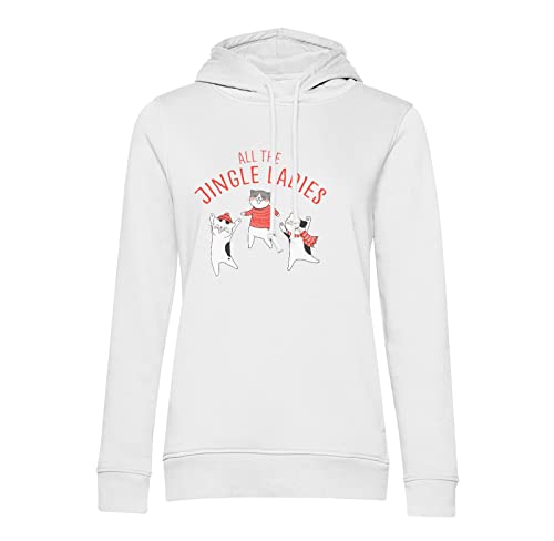 Sweat à capuche All The Jingle Ladies au design de Noël unique et coupe ajustée