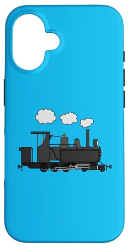 蒸気機関車、鉄道模型愛好家 スマホケース iPhone 16 用