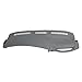 HECASA Upper Dashboard Cover Cap Replacement Compatible with 1999-2006 Chevy Chevrolet Silverado Avalanche Tahoe Suburban GMC Sierra Yukon XL 1500 2500 HD 3500 Dash ABS Plastic Painted Pewter Gray