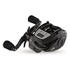 Abu Garcia Max Digital Line Counter Low Profile Baitcast Reel, Size 50LP (1498728), Carbon Fiber Star Drag, Max of 20lb | 9.0kg, Durable, Lightweight and Strong,Black