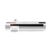 Epson RapidReceipt RR-60 Mobile Tax Receipt and Color Document Scanner with Complimentary Data Management Software for PC & Mac