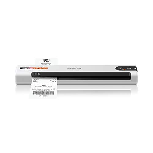 Epson Rapidreceipt Rr-60 Mobile Receipt and Colour Document Scanner with Complimentary Receipt Management and Pdf Software for Pc and Mac by Epson - Used condition - CA$187.07