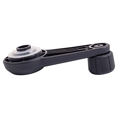 Image of TRQ Window Crank Handle Black Compatible with 2004-2012 Chevrolet Colorado GMC Canyon 2006 Isuzu i-280 2007-2008 i-290 i-350 i-370 2009-2012 NPR NPR-HD