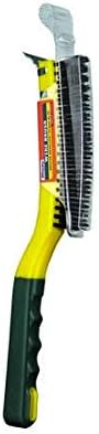 ALLWAY TOOLS SB319 3 x 19 Soft Grip Carbon Steel Wire Brush with Scraper (Pack of 48)