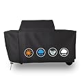Rsipelsk Grill Cover for Traeger Woodridge Pro and Woodridge Elite Grills,Waterproof Wood Pellet Smoker Cover for Traeger BAC776 BAC775 Woodridge Pro/Elite TFB97JLH TFC97XLH Grill Accessories