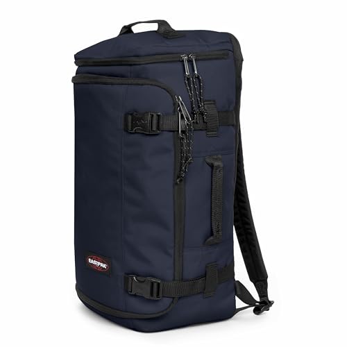 Image of EASTPAK Carry Pack - Convertible Duffel & Backpack, 30L Cabin-Size Travel Bag, Laptop Sleeve, Water Bottle Holder, Multiple Pockets, Ultra Marine
