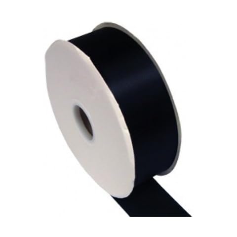 38mm Satin Ribbon Black Double Faced (38mm x 3 Metres) by iWorldApparel Cover