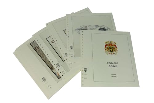 Feuilles pré-imprimées Belgique LINDNER pour compléter votre album 2018-2020