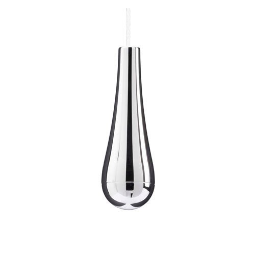 Croydex AJ207641 Teardrop Chrome Light Pull