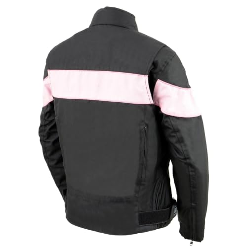 Image of Milwaukee Leather Women's Textile Classic Crossover Motorcycle Riders Jacket - All Year Wear