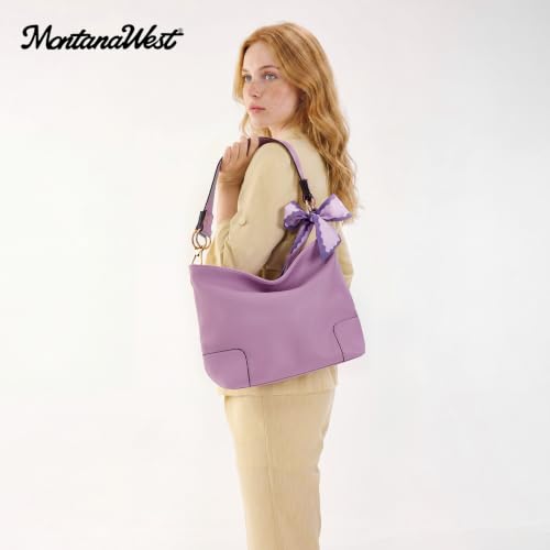 Image of Montana West Hobo Bags for Women Top Handle Satchel Shoulder Purse Bucket Handbag