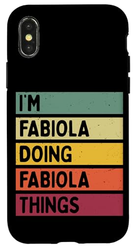 I'm Fabiola Doing Fabiola Things �ʔ������� �X�}�z�P�[�X iPhone X/XS �p