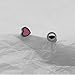POYAMUSE Heart Horseshoe Lip Ring Piercing Jewelry, Cute and Stylish DIY Fashion Accessory for Women, Trendy Lip or Nose Piercing - Pink 8mm