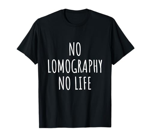 Lomography メンズ レディース アナログカメラ ビンテージ写真フィルム Tシャツ