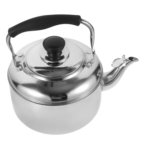 Bouilloire sonore en acier inoxydable 2l résistante à la chaleur poignée anti-brûlure pour cuisinière à gaz usage domestique