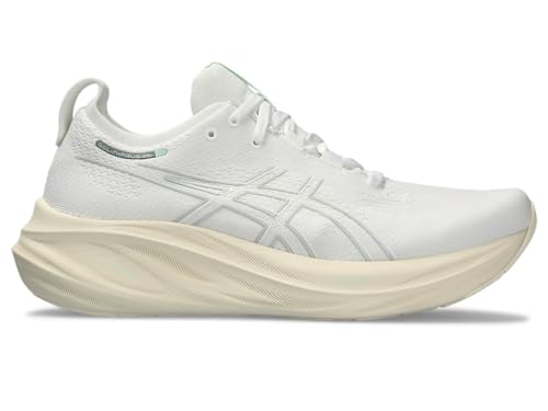 Image of ASICS Mens Gel-Nimbus 26 White /White Running Shoe - 11 UK (1011B794.101)