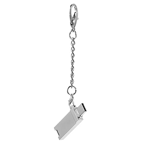 DOITOOL Lector De Tarjetas Tipo C Adaptador USB Adaptador De Llavero Adaptador para Portátil Lector De Tarjetas Micro Tipo C Lector USB Transductor De Datos Adaptador De Memoria